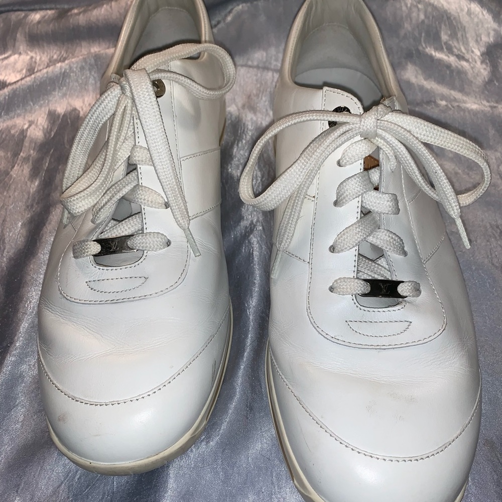 Louis Vuitton white Tennis shoes
